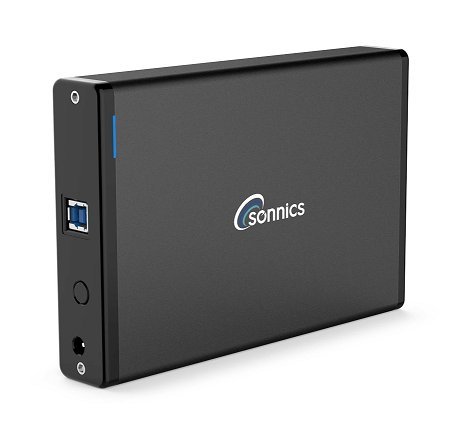 Sonnics 4TB Externe Festplatte Test