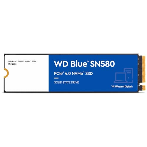 Western Digital Blue SN580 NVMe SSD 1 TB Test