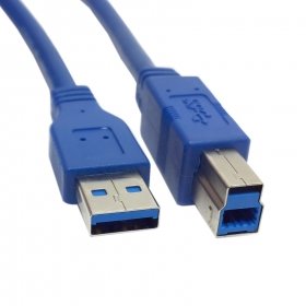 chenyang USB 3.0 A-auf-B-Kabel, Blau, 1m Test