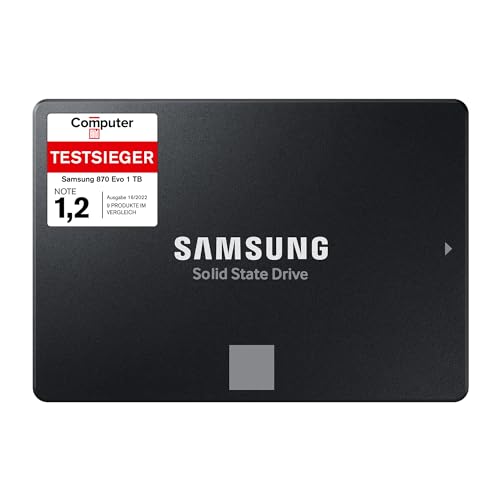 Samsung 870 EVO SSD 1 TB Vergleich