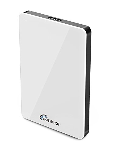 Sonnics 500GB Weiße Externe Festplatte Test