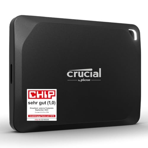 Crucial X10 Pro 1TB externe SSD Vergleich