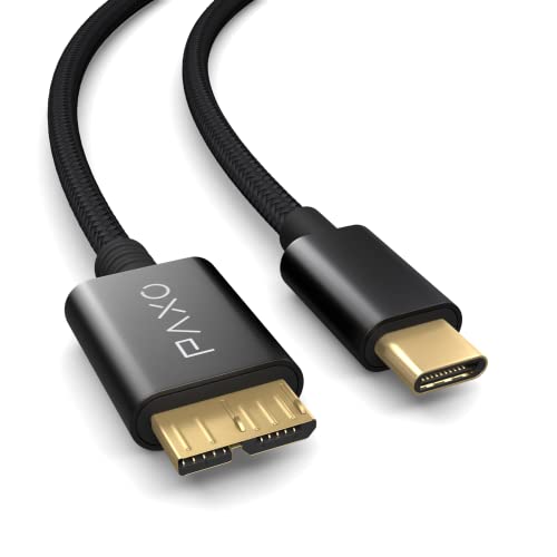 PAXO USB C-Micro USB 0,3 m Kabel Schwarz Test