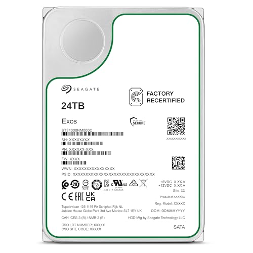 Seagate Exos 24TB Interne Server Festplatte Test