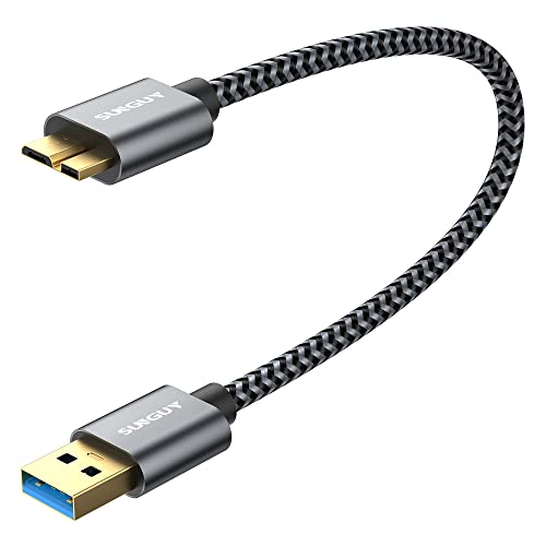 SUNGÜY USB 3.0 Micro B Kabel - Grau 0.3m Vergleich