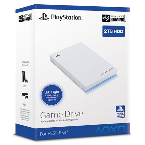Seagate Game Drive 2TB für PS4/PS5 Vergleich