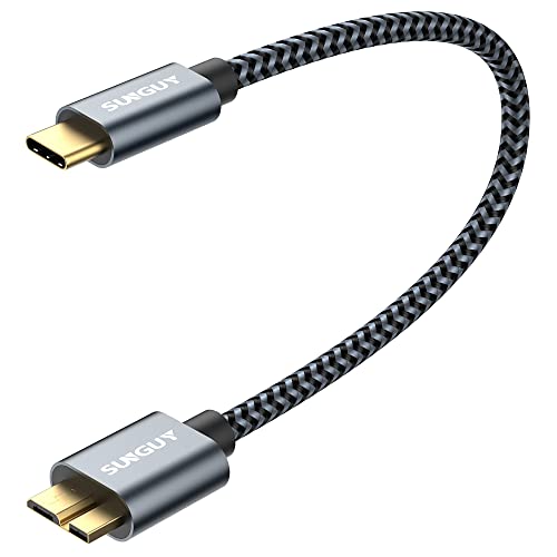 Sunguy 0.3m USB C auf Micro B Kabel Vergleich