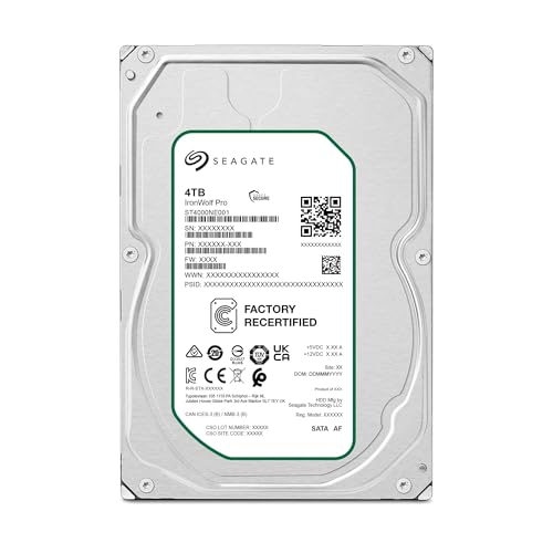 Seagate IronWolf PRO 4TB interne NAS Festplatte Test