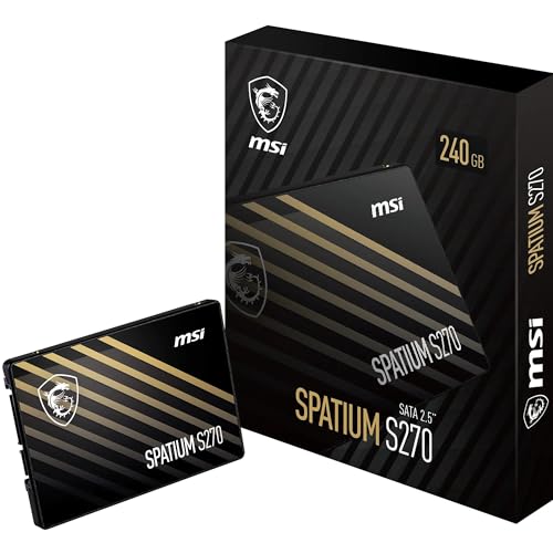 MSI Spatium S270 SSD 240 GB Test