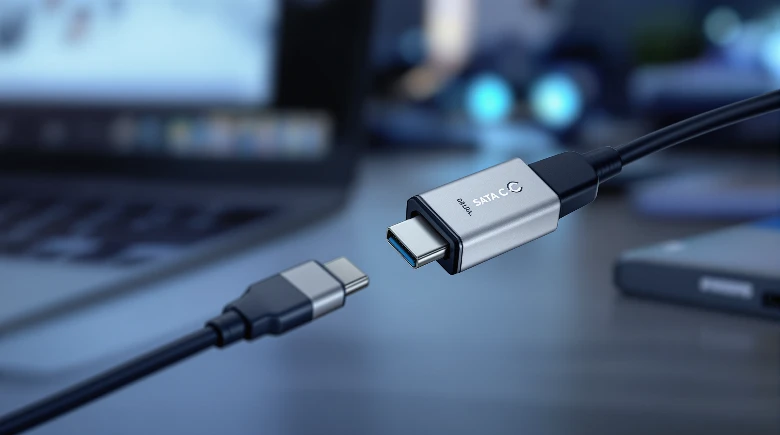 USB-C zu SATA Adapter